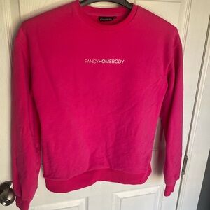 Fancy Homebody Sweatshirt Medium